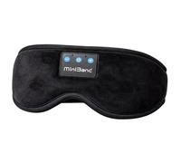 Miniband London Bluetooth Sleep Headphones Sleep Mask with Built-in Speakers Miniband London Bluetooth Sleep Headphones Sleep Mask with Built-in Speakers Black