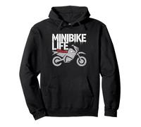 Minibike Life Pit Bike Dirt Bike Rider Pullover Hoodie