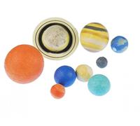 Miniblings 9 pcs Planet Figures figurines Earth sun mars Solar System Kids