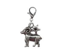 Miniblings Aries Charm Pendant for Bracelet Star Astrology Zodiac Horoscope
