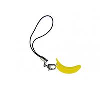 Miniblings Banana Acrylic Mobile Cell Phone Charm Pendant Jewellery Monkey Yellow