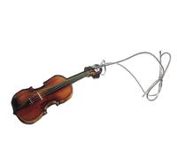 Miniblings Christmas Tree Ball Decoration Ornaments Violin Mirror Backside Xmas Fiddle Music