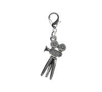 Miniblings Film Camera Hollywood Star Charm Pendant Cinema Silver