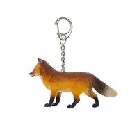 Miniblings Fox Key Ring Chain Red Forest 85Mm Brown | Companion on a key chain, from Berlin, with fox pendant
