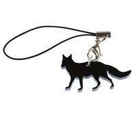 Miniblings Fox Mobile Cell Phone Charm Pendant Foxes Forest Tales Acrylic