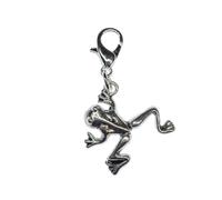 Miniblings Frog Charm Pendant for Bracelet Wristlet Toad Princess Silver