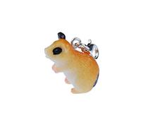 Miniblings Hamster Charm Pendant for Bracelet Wristlet Pet Hamsters Girls Children