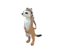 Miniblings Meerkats Key Ring Chain Prairie Dog 8Cm