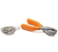Miniblings Pliers Chain Necklace 80 cm Tool Workshop Tool Box DIY Handmade Fashion Jewellery Ball Chain Silver-Plated
