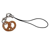 Miniblings Pretzel Mobile Cell Phone Charm Pendant Munich Bun Baker Oktoberfest Salt