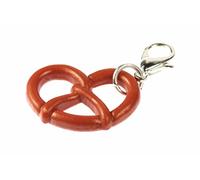 Miniblings Pretzel Oktoberfest Charm Pendant Zipper Pull for Bracelet Wristlet