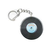 Miniblings Record Key Ring Chain Keychain DJ Music Black