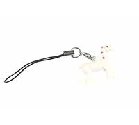 Miniblings Unicorn Mobile Cell Phone Charm Pendant Horse Fantasy White Dots