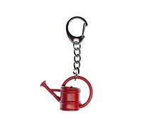 Miniblings Watering Can Key Ring Chain House Gardener Plant Garden Plants Red