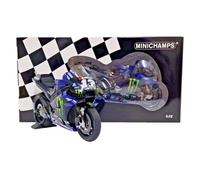 MINICHAMPS 1:12 Die Cast Model Motorcycle YAMAHA M1 VINALES MOTOGP 2020 Modeling