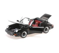 Minichamps 1:18 1983 Porsche 911 Carrera 3.2 Cabrio - Black