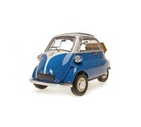MiniChamps 1/18 B-M-W Iseta 1955 Blue MINICHAMPS Isetta Door Opening