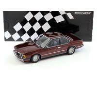 Minichamps 1:18 BMW 635 CSI Coupe 1982 Dark Red Metallic Diecast