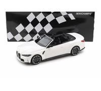 Minichamps 1:18 BMW M4 Convertible (G83) White 2021 Diecast Model Car