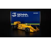 Minichamps - 1:18 Lotus Honda 99T Ayrton Senna Winner 1987 Monaco GP 'Dirty V...