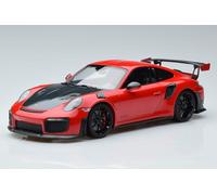 Minichamps 1/18 Porsche 911 991.2 GT2 RS Red & Black Wheels