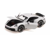 Minichamps - 1:18 Porsche 911 Dakar Grey Metallic 2022 - Diecast Model