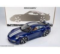 Minichamps - 1:18 Porsche 911 Sport Classic 2022 Dark Blue Metallic - Diecast...