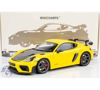 Minichamps - 1:18 Porsche Cayman GT4 RS Yellow w/Weissach Package 2024 - Diec...