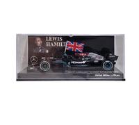 MINICHAMPS 1:43 F1 Mercedes W12 Hamilton Winner British GP 2021 New