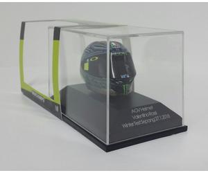 Minichamps 1/8 Valentino Rossi Model Diecast Helmet Moto AGV Test Sepang 2018