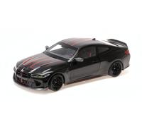 Minichamps 110023021 1:18 BMW M4 CSL (G82), Black, 2023