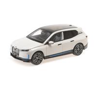 Minichamps 110023102 1:18 BMW iX (I20), White Metallic, 2022