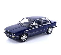 Minichamps 155026009 1:18 BMW 323I (E30) -1982-Blue Collectible Miniature Car, Blue