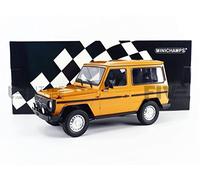 Minichamps 155038000 1:18 1980 Mercedes G-Model Short (W460) -Orange Collectible Miniature Car