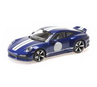Minichamps 155062006 1:18 PORSCHE 911 (992) SPORT CLASSIC - 2022 - BLUE METALLIC
