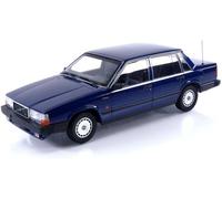 MINICHAMPS 155171701 1:18 VOLVO 740 GL - 1986 - DARK BLUE METALLIC