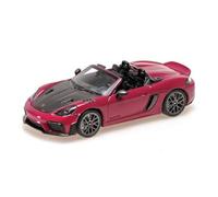 Minichamps 410063132 - Porsch. Spyder RS Rubystar with Weissach Package 2023 - 1:43 scale - Model Car
