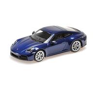 Minichamps 410064121 - Porsche 911 (992.2) Carrer. GTS Blue Metallic 2024 - 1/43 Scale - Model Car