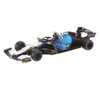 Minichamps 417211306 1:43 Williams Racing Mercedes FW43B-Nicholas Latifi-Belgian GP 2021 Collectible Miniature Car, Multicoloured