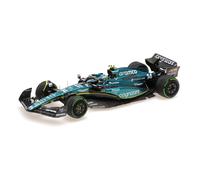 Minichamps 417231414 Aston Martin AMR23 Fernando Alonso 2nd Place Dutch GP 2023 - Scale 1/43 - Model Car