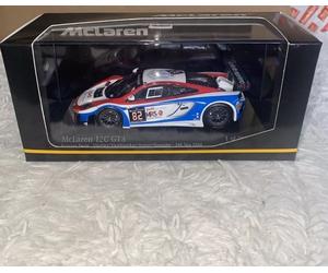 Minichamps 437141382 McLAREN 12C GT3 RUSSIAN TEAM 24H SPA 2014 scale model 1:43
