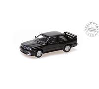 Minichamps 870020220 - 1:87 H0 - BMW M3 E30 1986 Black Car