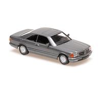 Minichamps 940035122 1:43 Mercedes-Benz 560 SEC (C126), Grey Metallic - 1980 - M