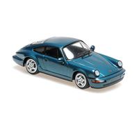 Minichamps 940062921 1:43 Porsche 911 (964) Carrera 2, Turquoise Metallic, 1992