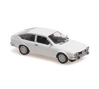 Minichamps 940120121 Alf Rome. Alfetta GTV White 1976 Scale 1/43 Model Car