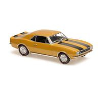 Minichamps 940142721 1:43 Chevrolet Camaro Gold Metallic/Black 1967 - MAXICHAMPS