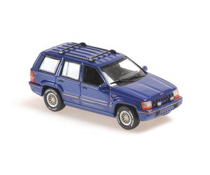 MINICHAMPS 940149660 1:43 JEEP GRAND CHEROKEE - 1995 - DARK BLUE METALLIC - MAXI