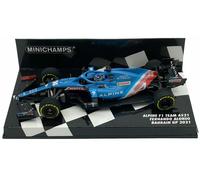 Minichamps Alpine F1 Team A521 #14 Bahrain GP 2021 - Fernando Alonso 1/43 Scale