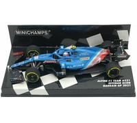 Minichamps Alpine F1 Team A521 #31 Bahrain GP 2021 - Esteban Ocon 1/43 Scale