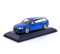 Minichamps 940017211 AUD RS6 Avant Collectible Miniature Car, Blue Metallic